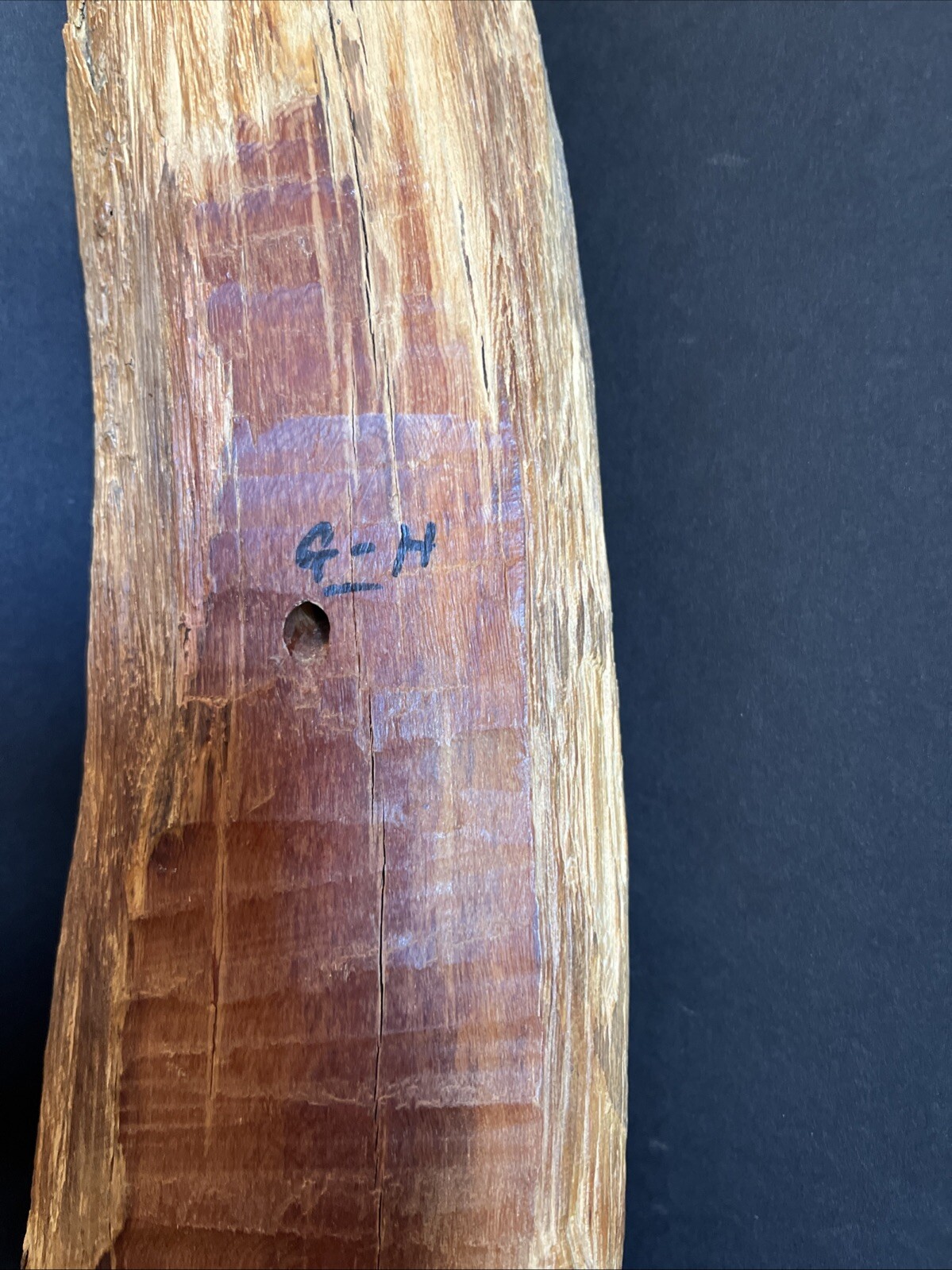 Vintage Hand Carved Wood Detailed Old Man Folk Art Signed AR Wall Art 19” Decor