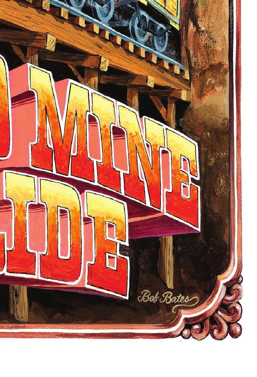 Knotts Berry Farm Calico Mine Train Ghost Town Poster 11x14 11x17 12x18 13x19