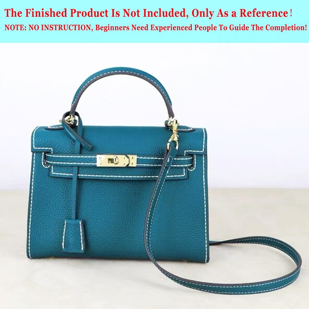 RIVEENY Handbag Shoulder Bag Acrylic Template,Leather Pattern transparently