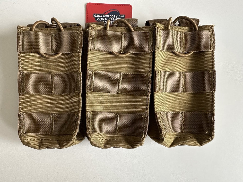 Fox Tactical M4 90 Round Quick Deploy Pouch Coyote 56-583 NWT