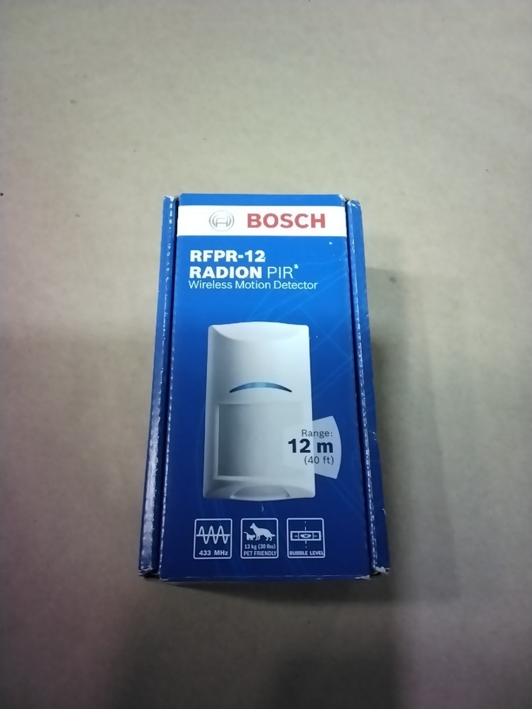 Bosch RFPR-12 PIR Wireless Motion Detector 12m Range