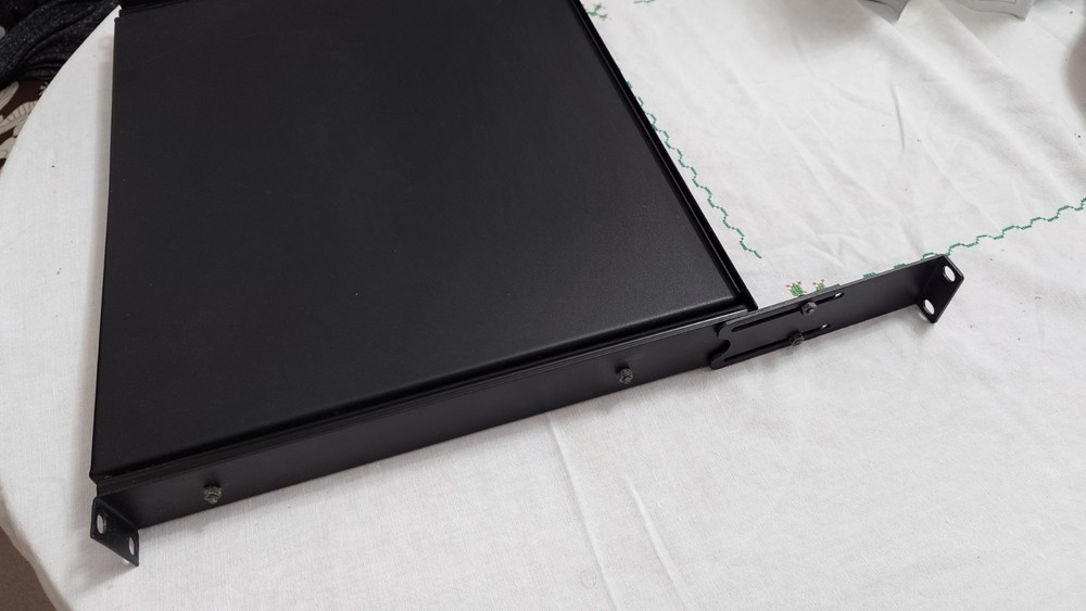 Rack Mount 19" Sliding Shelf with back supports