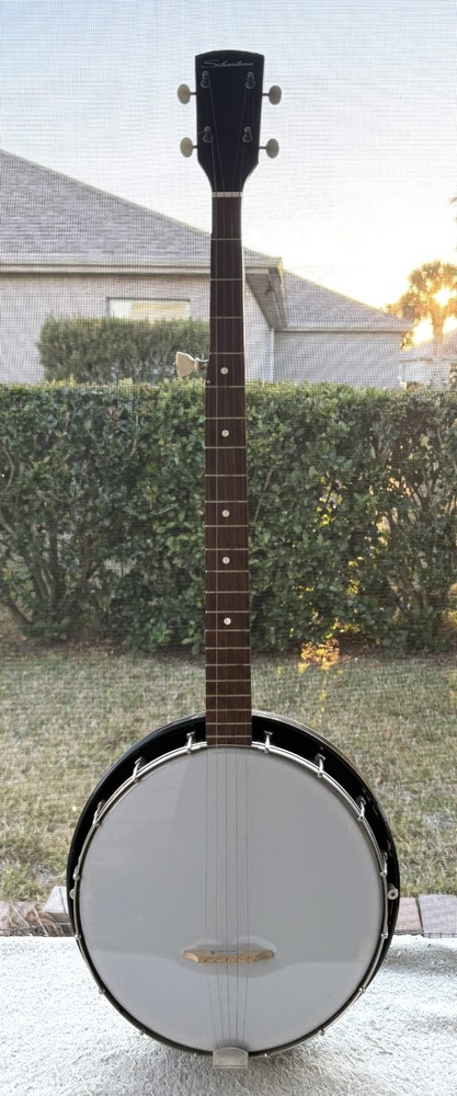 SILVERTONE 5 STRING BANJO MODEL 367.12509 - AS PICTURED