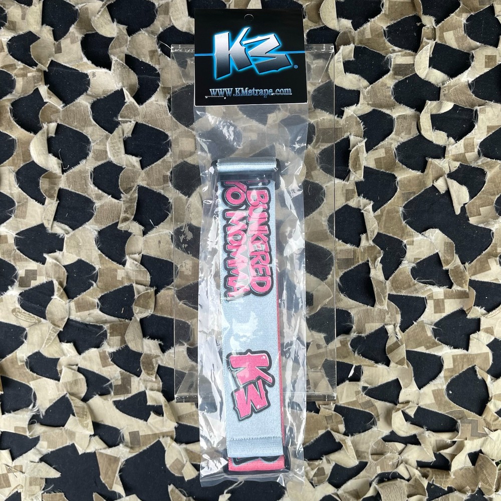 NEW KM Paintball Universal JT Goggle Strap - Bunkered
