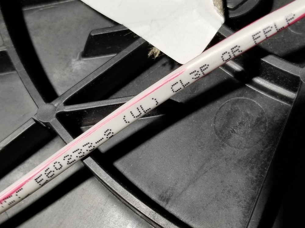 Carol E3042S 16/2C UnShielded Plenum Audio/Security Cable White/Red Stripe/100ft