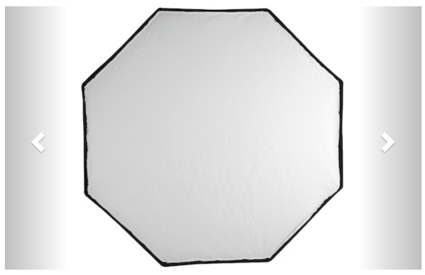 Paul C Buff Inner Diffusion Panel, Hook - 60" Octa - Works fine, just stained