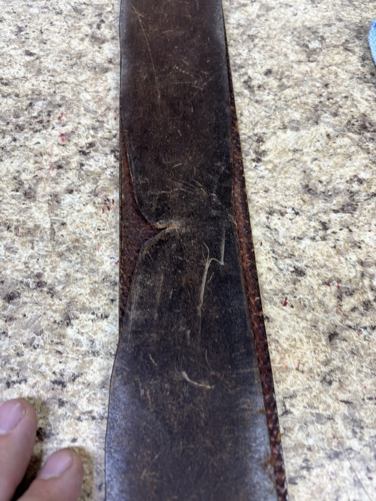 Vintage Antique Strop Strap Blade Razor Sharpener