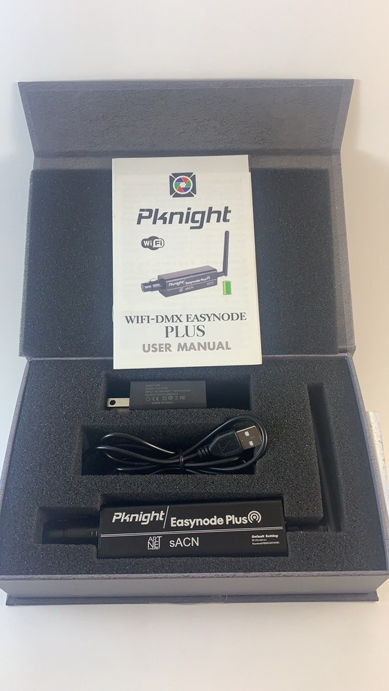 Pknight 2.4G Wireless WiFi DMX Easynode Plus Mini DMX Controller with App WIFI-D