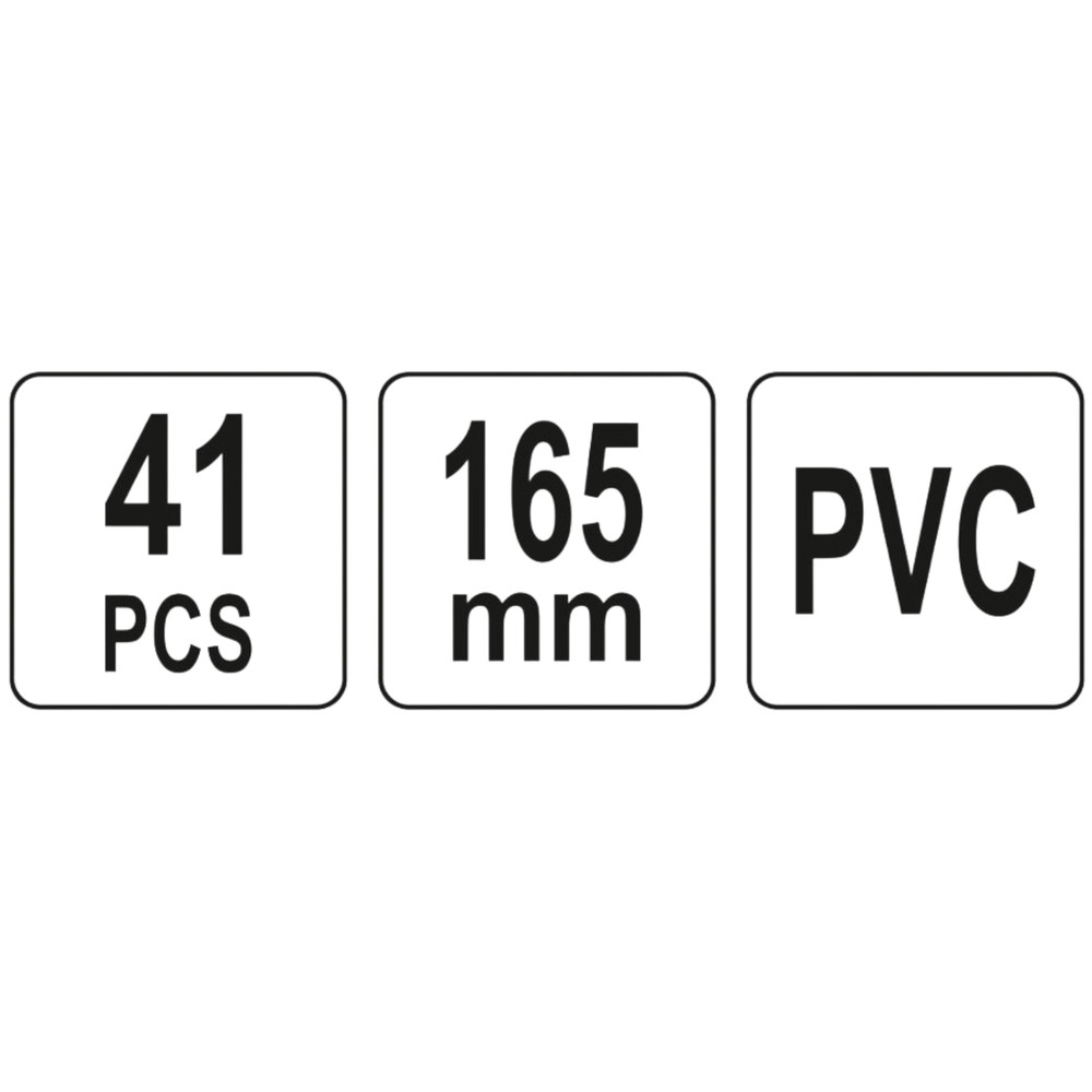 Plastic riveter riveting tool set riveting device fender rivet set 41 pieces set