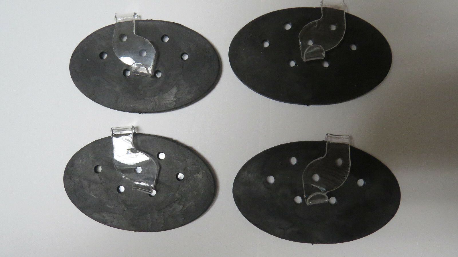 Men's Suspenders with Rubber Pads Attach To Belt, Holds Pants Up, Out of Sight