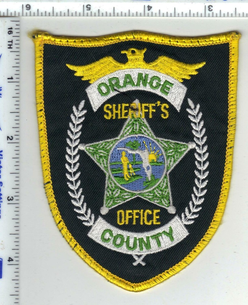 Orange County Deputy Sheriff (Florida) 3rd Issue Uniform Take-Off Shoulder Patch