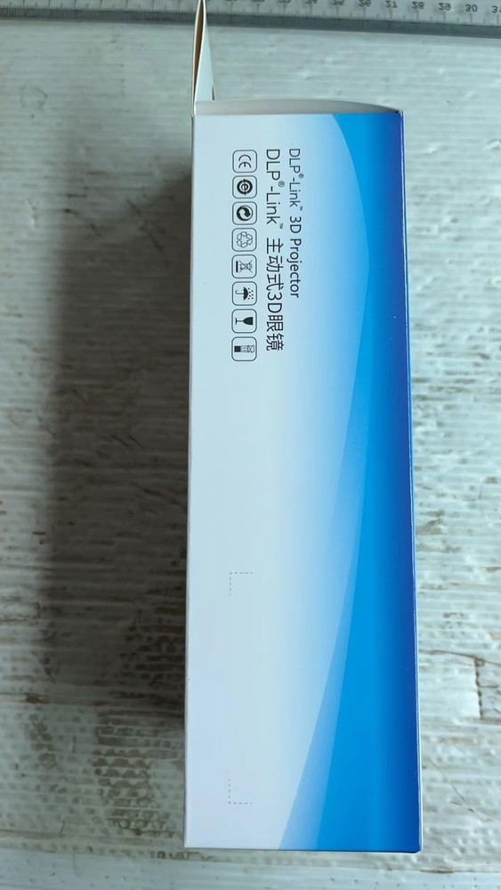 RF 3D Glasses, Active Shutter RF 3D Glasses Rechargeable Suitable for RF 3D T...