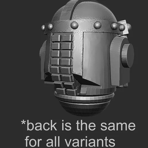 Space Viking Mk3 Helmets For War Sci-fi Grim dark Warriors 32mm