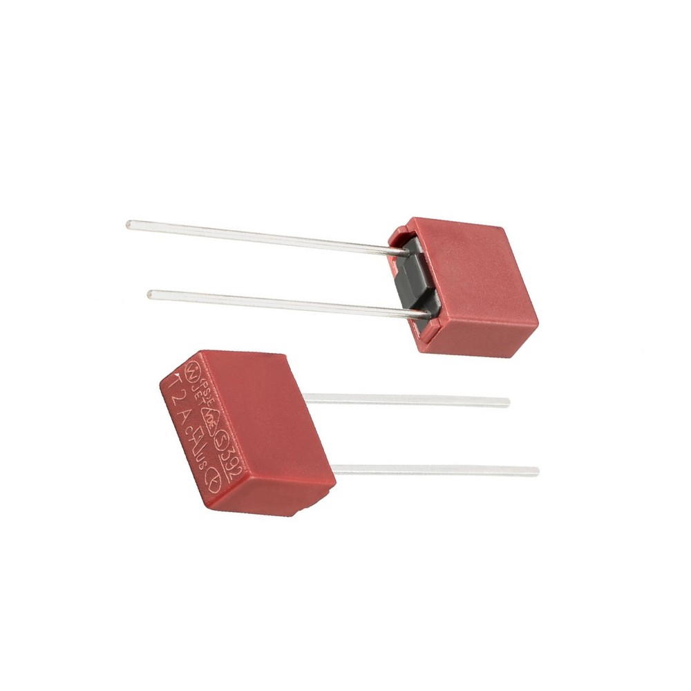 20pack T2A 2A 250V Slow Blow Micro Fuse,Red
