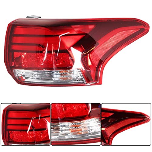 1-Pack Rear Right Tail Light Brake Lamp Assembly Replacement for Outlander