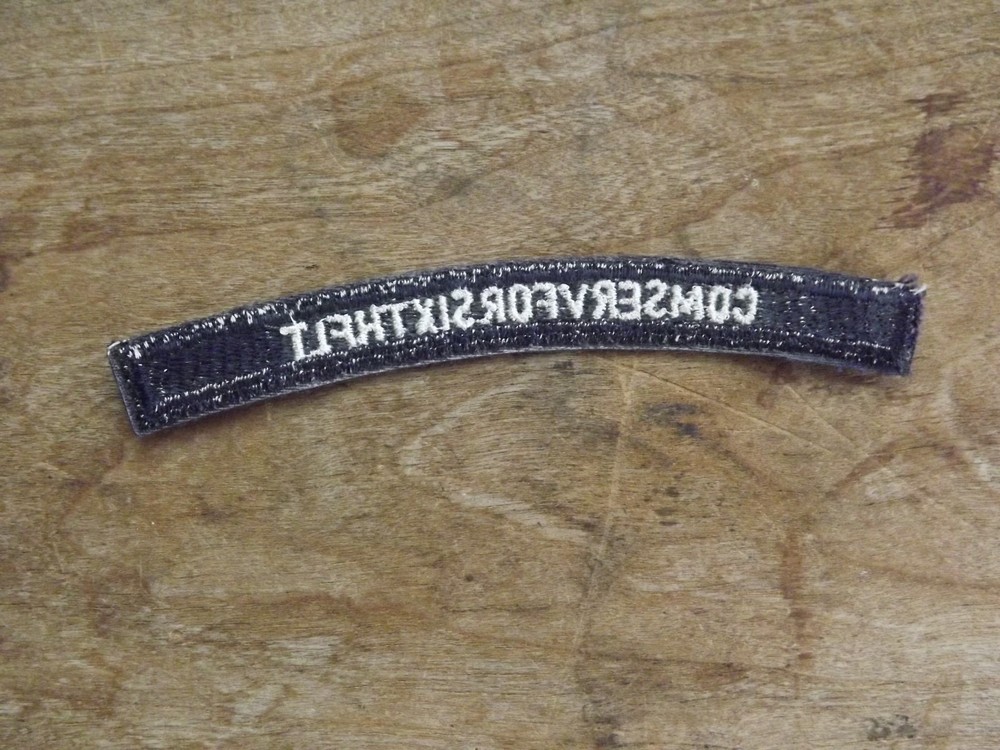 Navy COMSERVFORSIXTHFLT Tab - INV# C1333