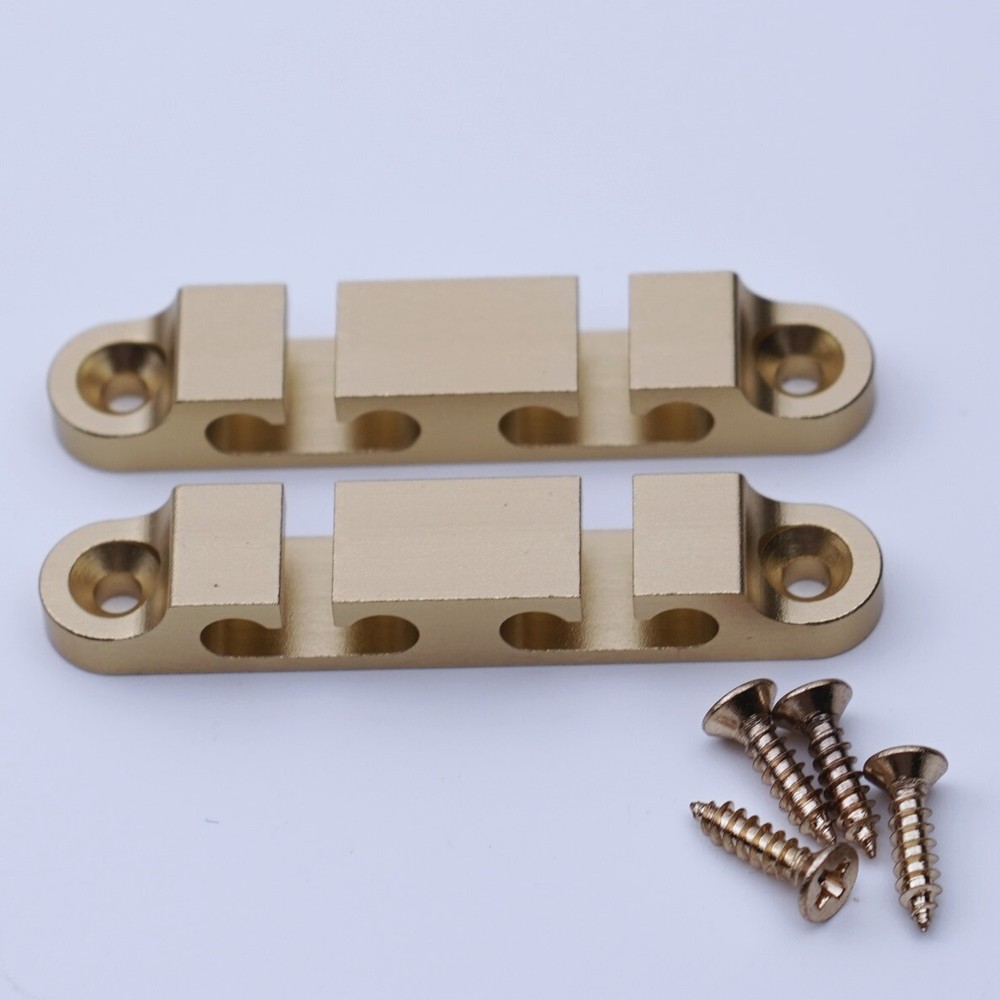 2×4 String Aircraft Aluminum Bass String Retainer String Guide Tree Fit Hipshot