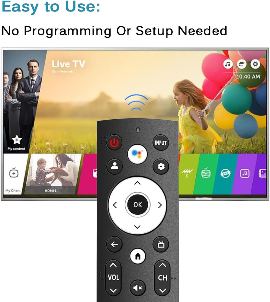 Universal Remote Control for Hisense Smart Google TV Series, Replacement for UHD