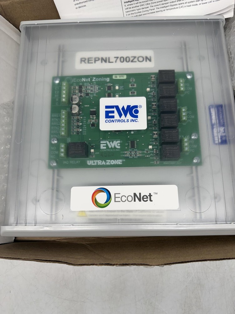New REPNL700ZON Eco-Net Communicating 3 Zone Panel