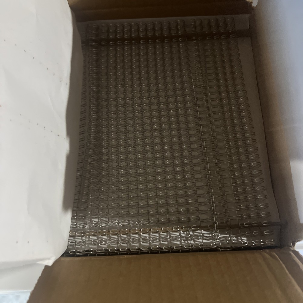 5/16” Silver 32 Loop 100 Pc Wire Binding
