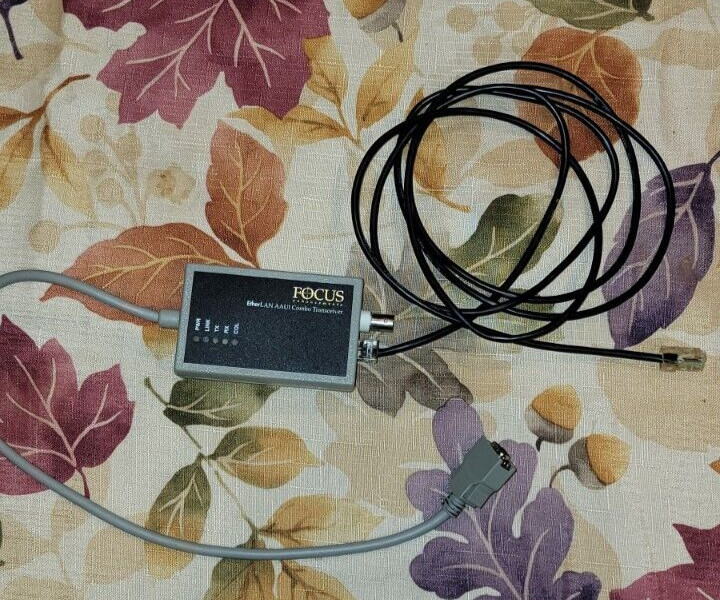 Focus Enhancements Transceiver EtherLAN 060-2170 Combo for Macintosh Apple