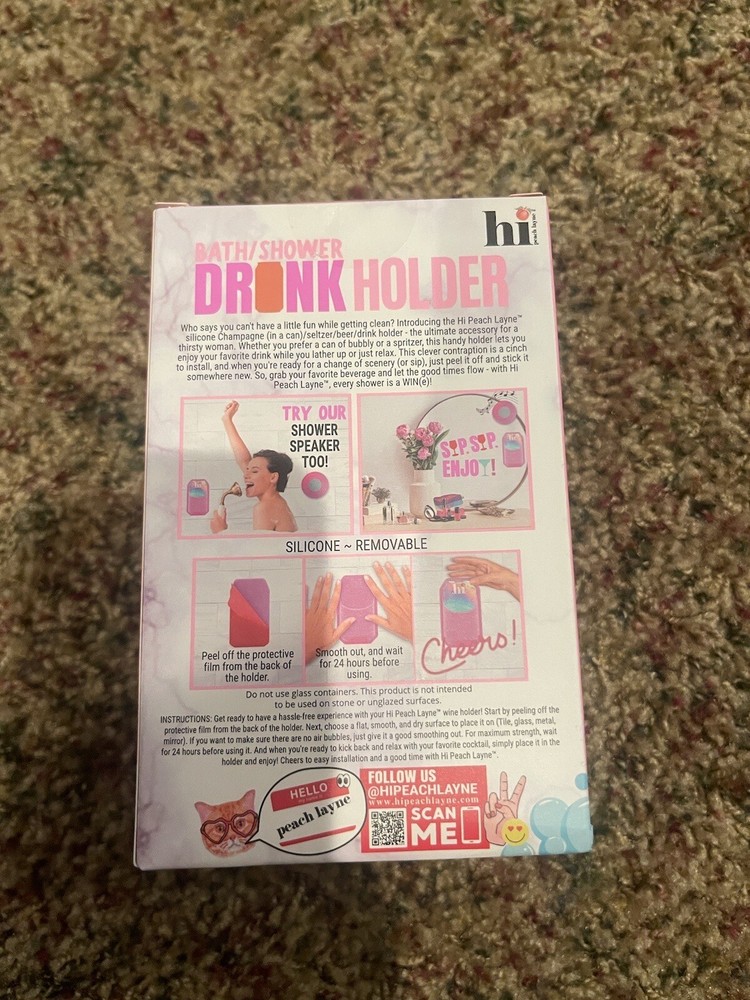 hi Bath/Shower Drink Holder
