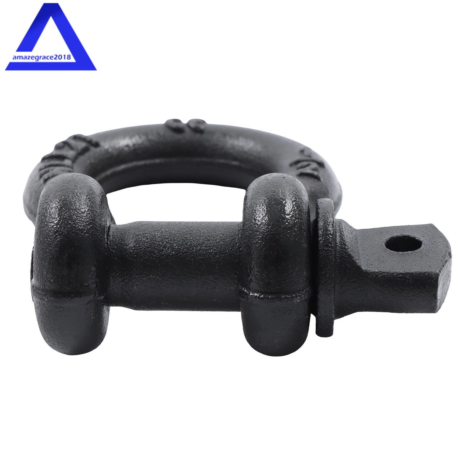 10 Pcs 1/2'' D Ring Anchor Shackles Galvanized Screw Pin Clevis Shackle WLL 2T