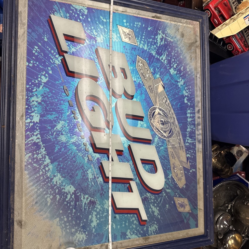 Bud Light Mirror Sign
