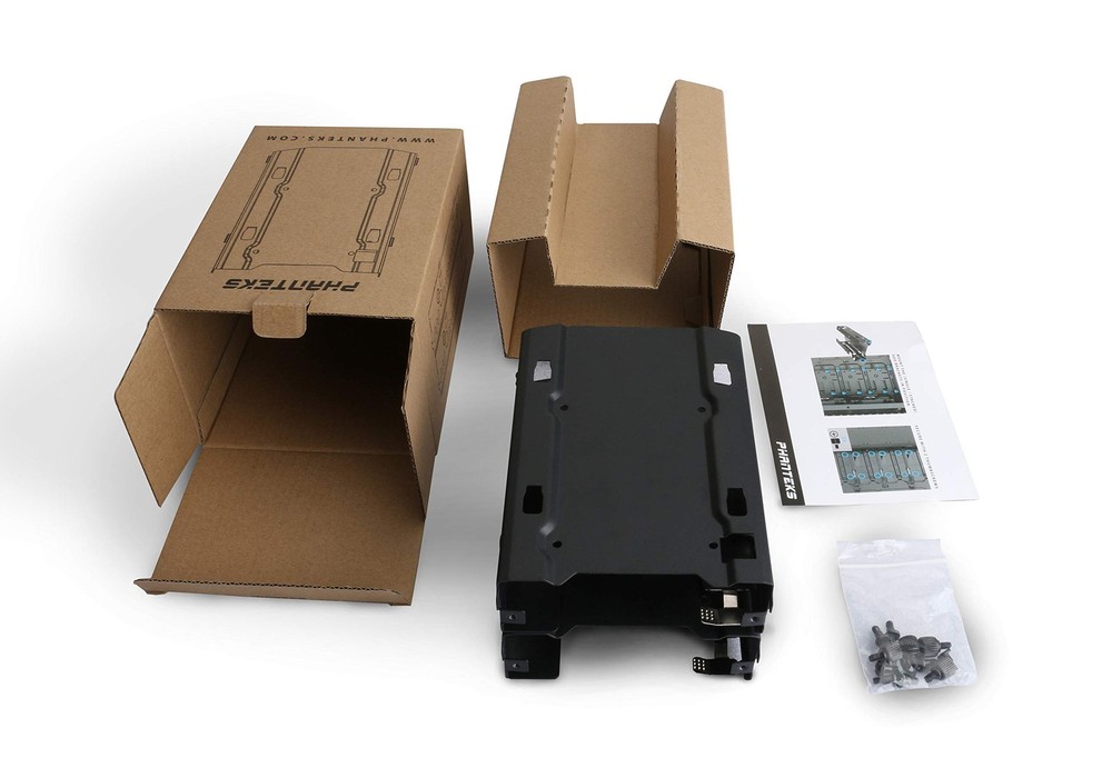 Phanteks - Stackable 3.5" HDD Bracket Duo Pack Cases PH-HDDKT_03Black