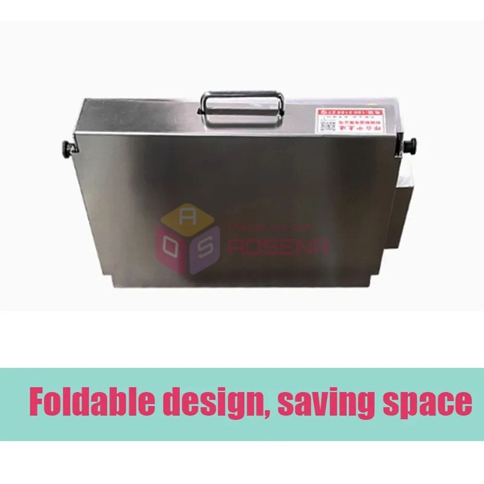 Hand-cranked Foldable Dough Sheeter Pastry Sheeter Puff Pastry Machine