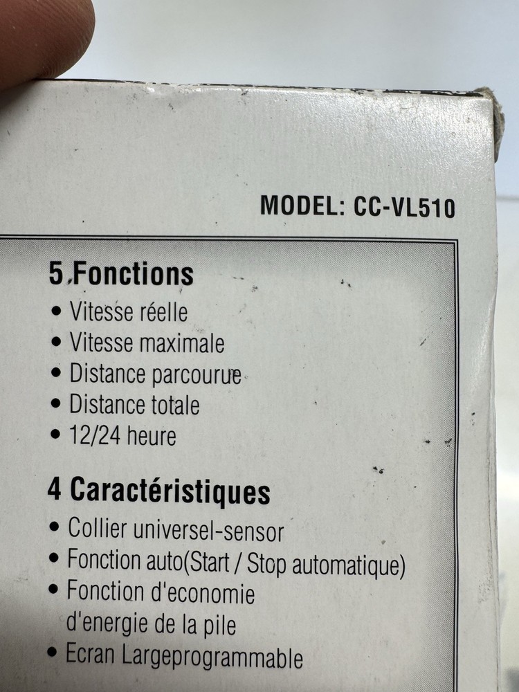 cyclocomputer velo 5