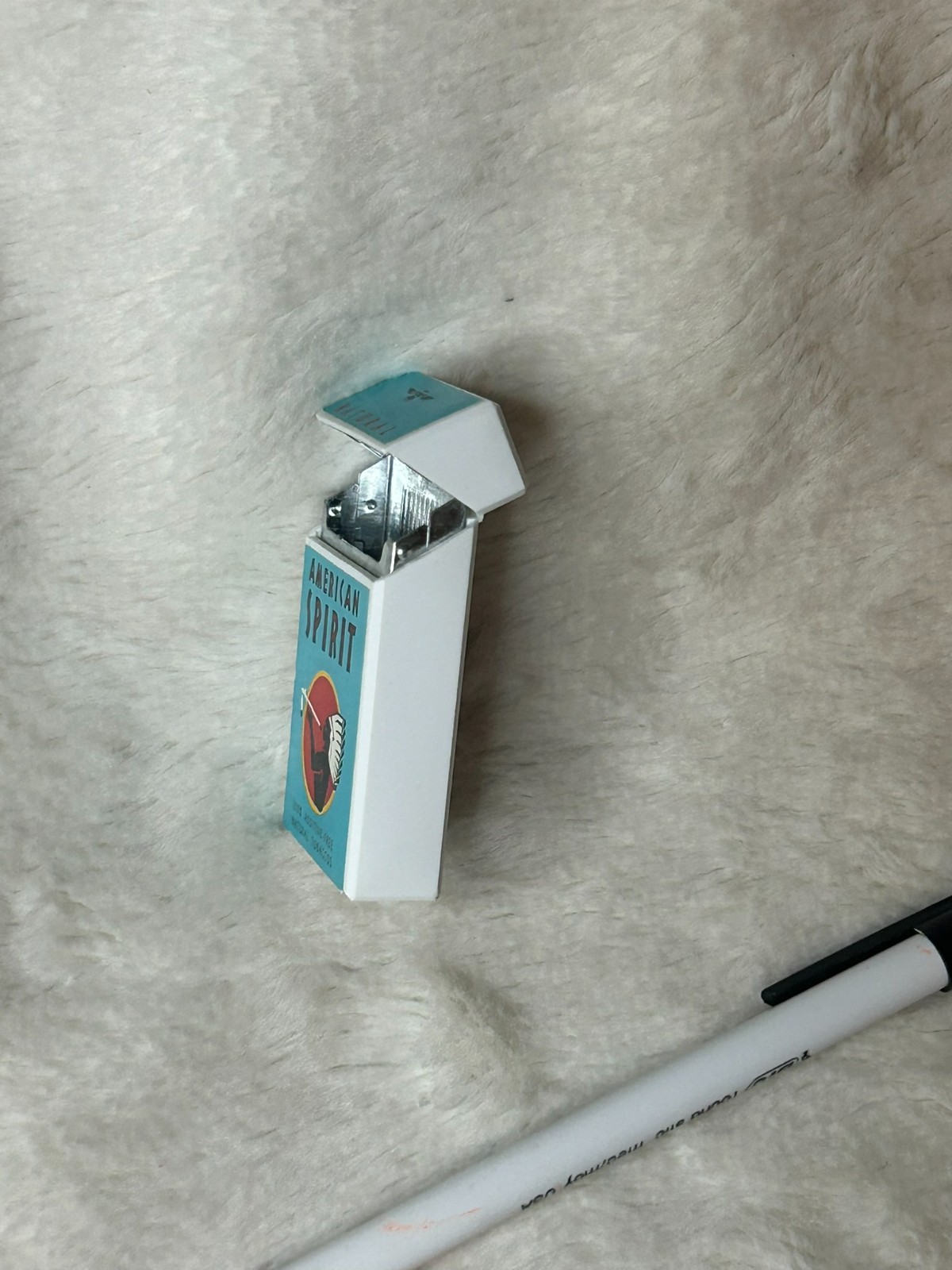 Natural American Spirit Pocket Ashtray NEVER USED Environmental Put ur Butt out