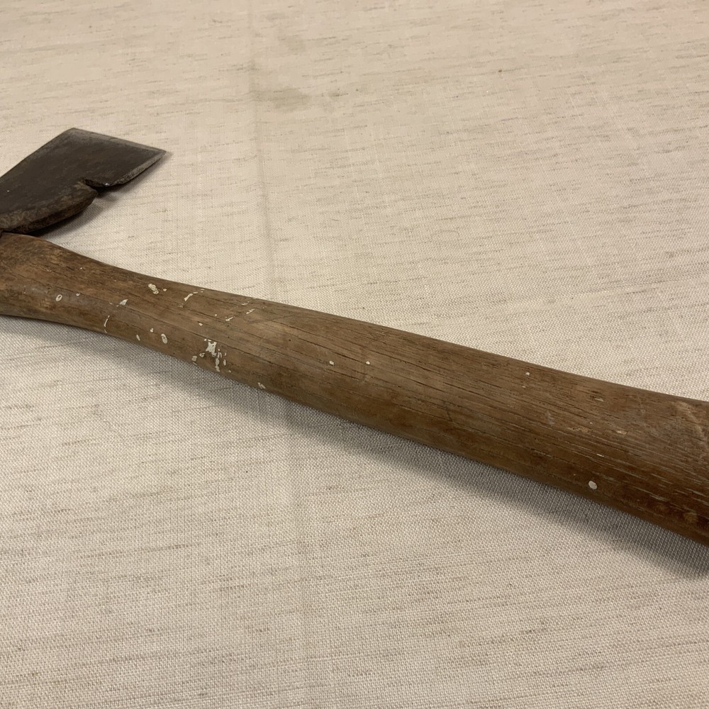 VINTAGE PLUMB CARPENTER'S HATCHET OCTAGONAL HAMMER w/ NAIL PULLER Tool