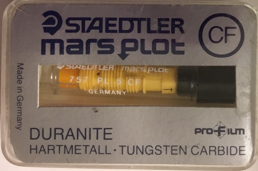 Staedtler Mars Vintage Liquid Ink Plotter Point 757 PL5 CF