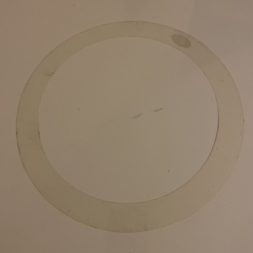 Single Noble & Cooley O Ring Sound Control System 10” Tom Drum Mute Ring White