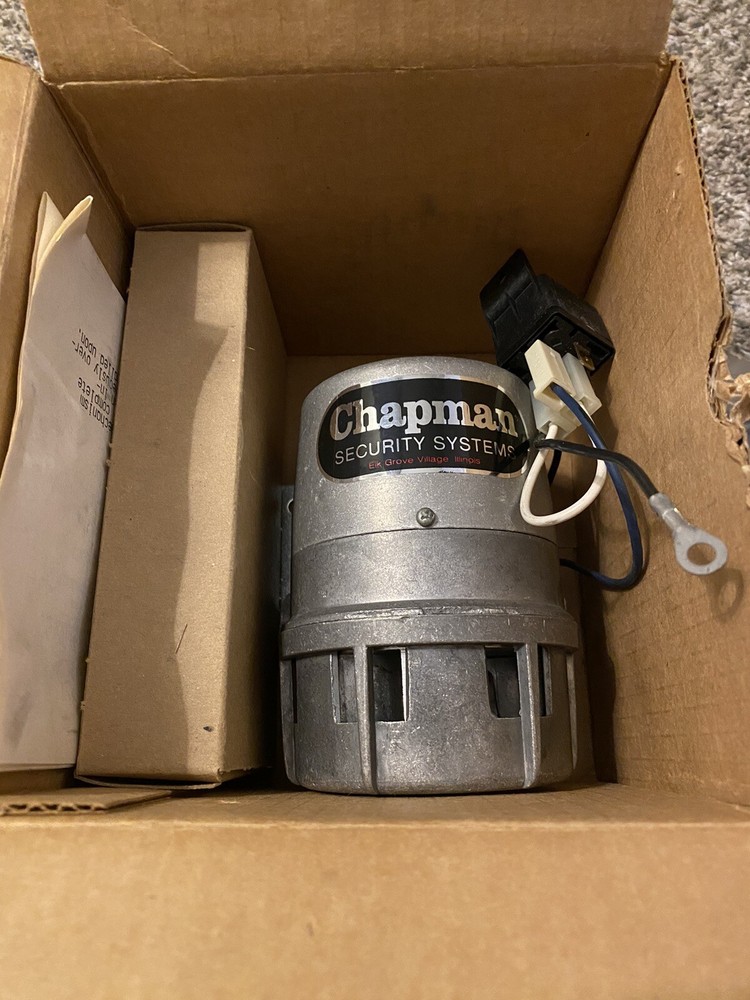 Vintage Chapman Security System 400 generation iii