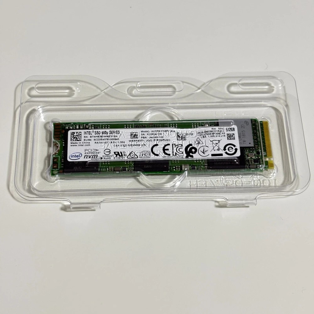 Intel 512GB M.2 Internal Solid State Drive (SSDPEKNW512G8XT) SSD 6