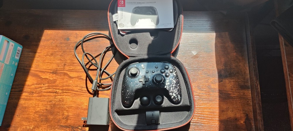 PowerA Fusion Pro Wireless Controller for Nintendo Switch w/ Carrying Case