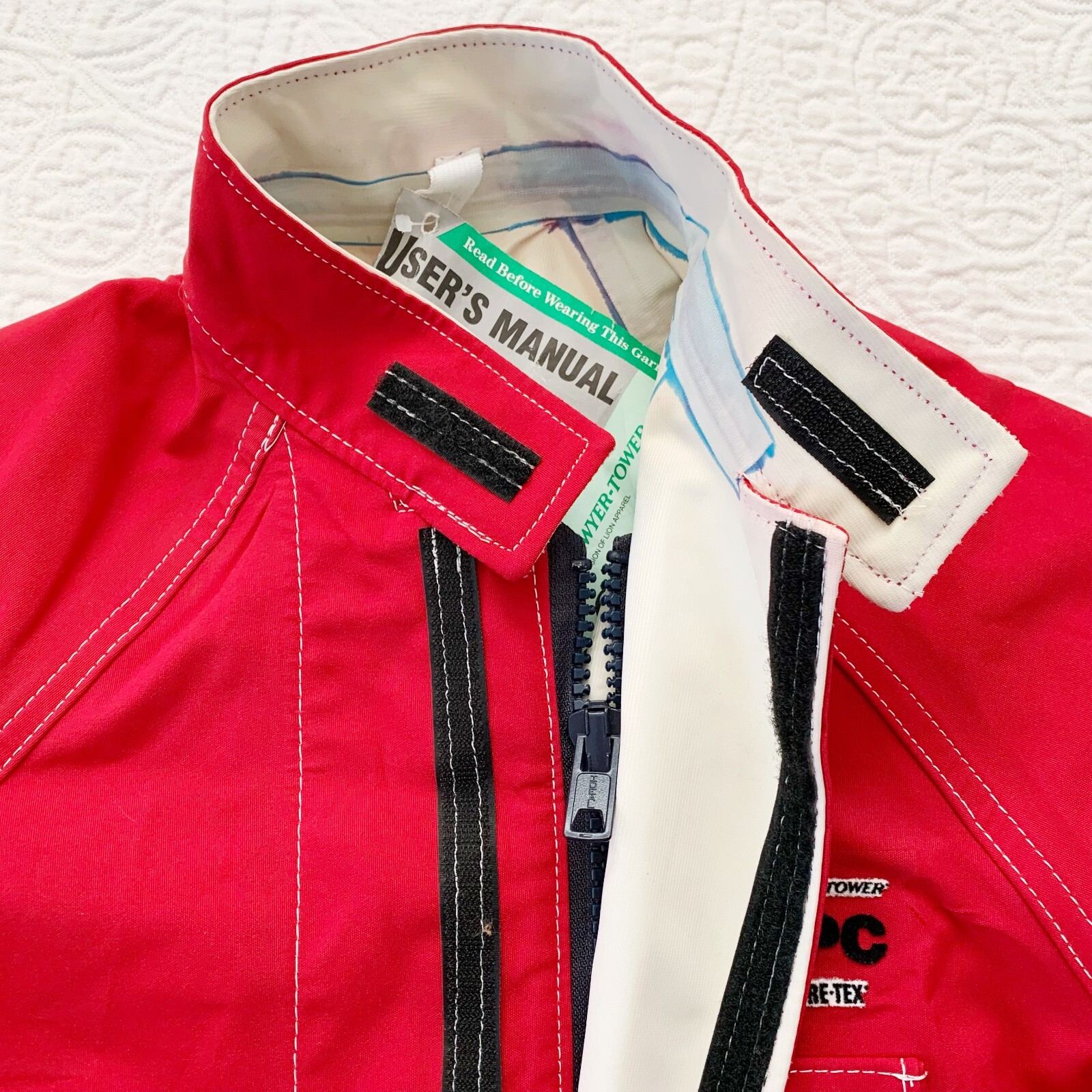 Ansell Sawyer-Tower CPC Gore-Tex Jacket, Red, Size Small