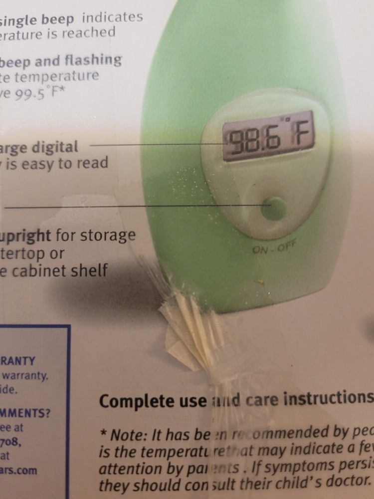 The First Years Instant Ear Thermometer - New Open Box
