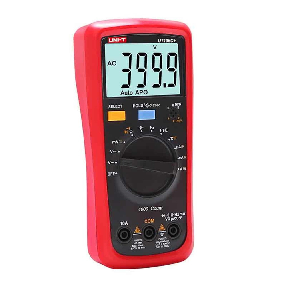 UNI-T UT136C+ Multimeter Digital multimeter tester AC DC Voltmeter Ammeter✦Kd