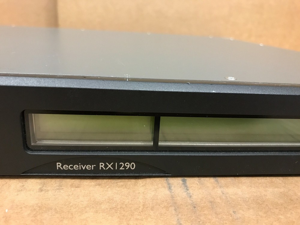 Ericsson Tandberg RX1290 DVB-S/S2/ASI HD/SD MPEG-2/4 RECEIVER DECODER