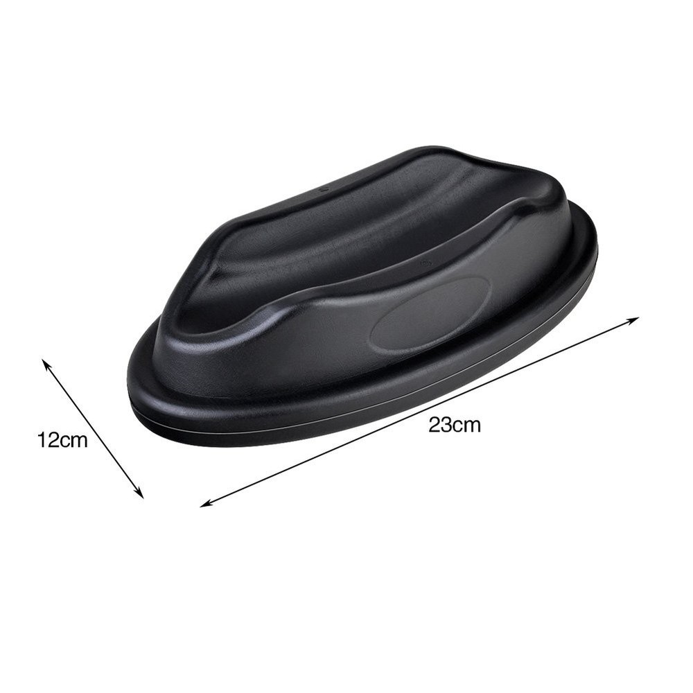 Bicycle Front Wheel Riser, Turbo Trainer Stabilizer Block, Black