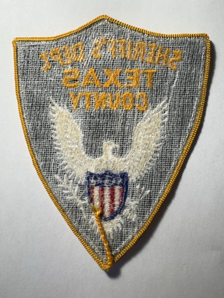 Texas County Sheriff Department Patch