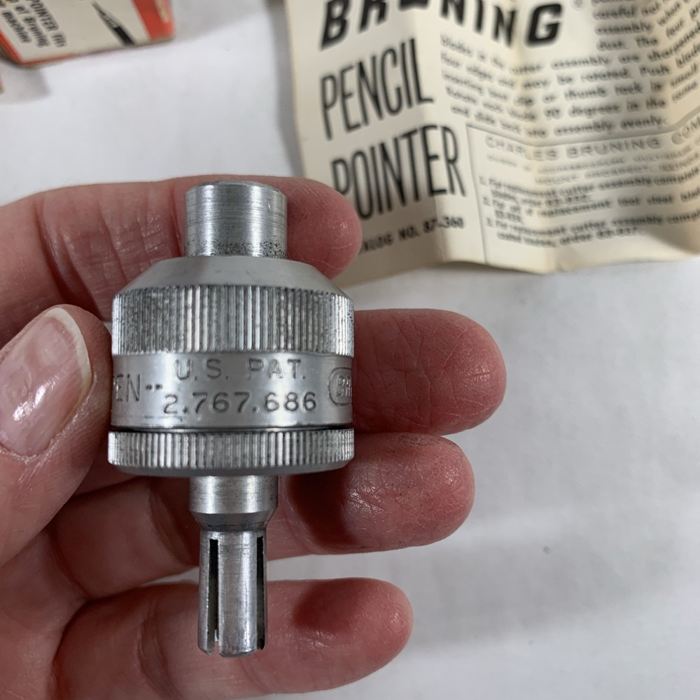 Bruning No. 87-360 - Pencil Pointer for Erasing Machine