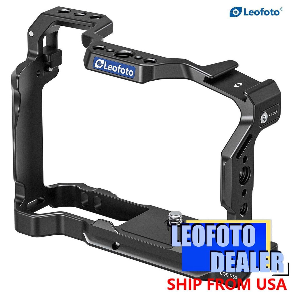 Leofoto EOS-R50 Custom Cage for Canon EOS-R50 Camera