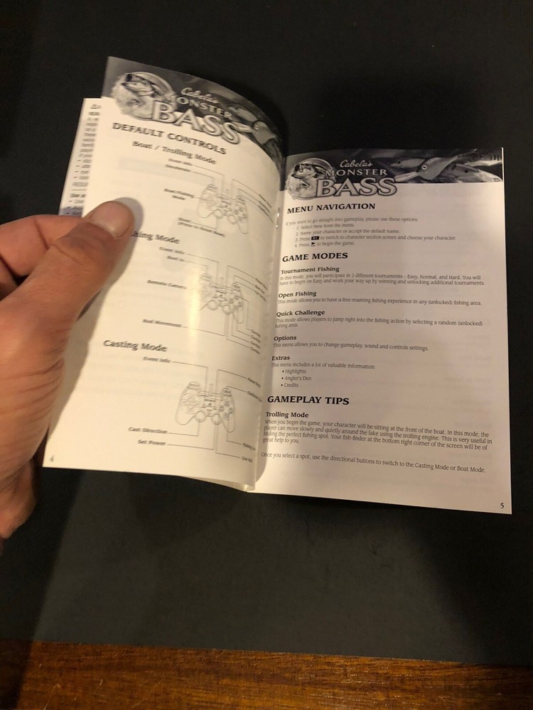 cabelas monster bass ps2 manual Only