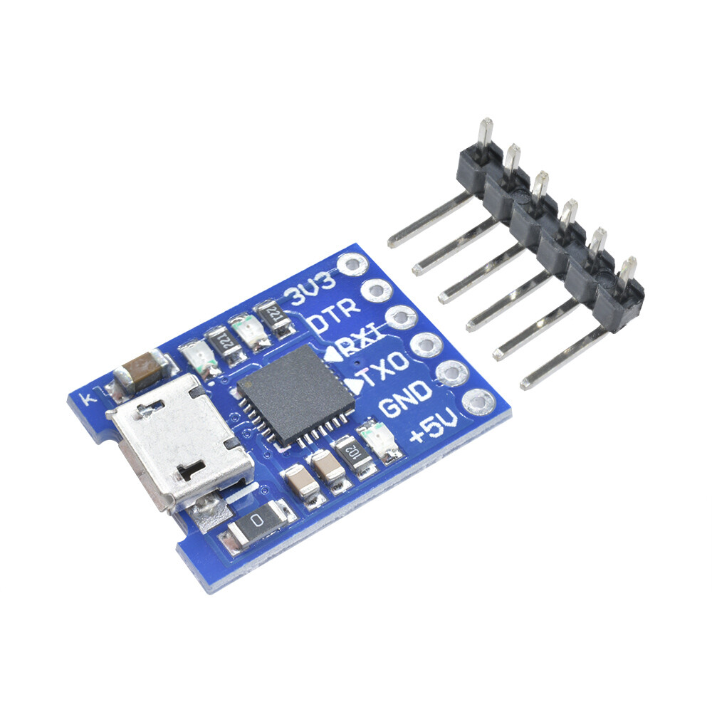 MCU2012 MICRO USB to UART TTL Module 6Pin Serial Converter STC Replace FT232 NEW