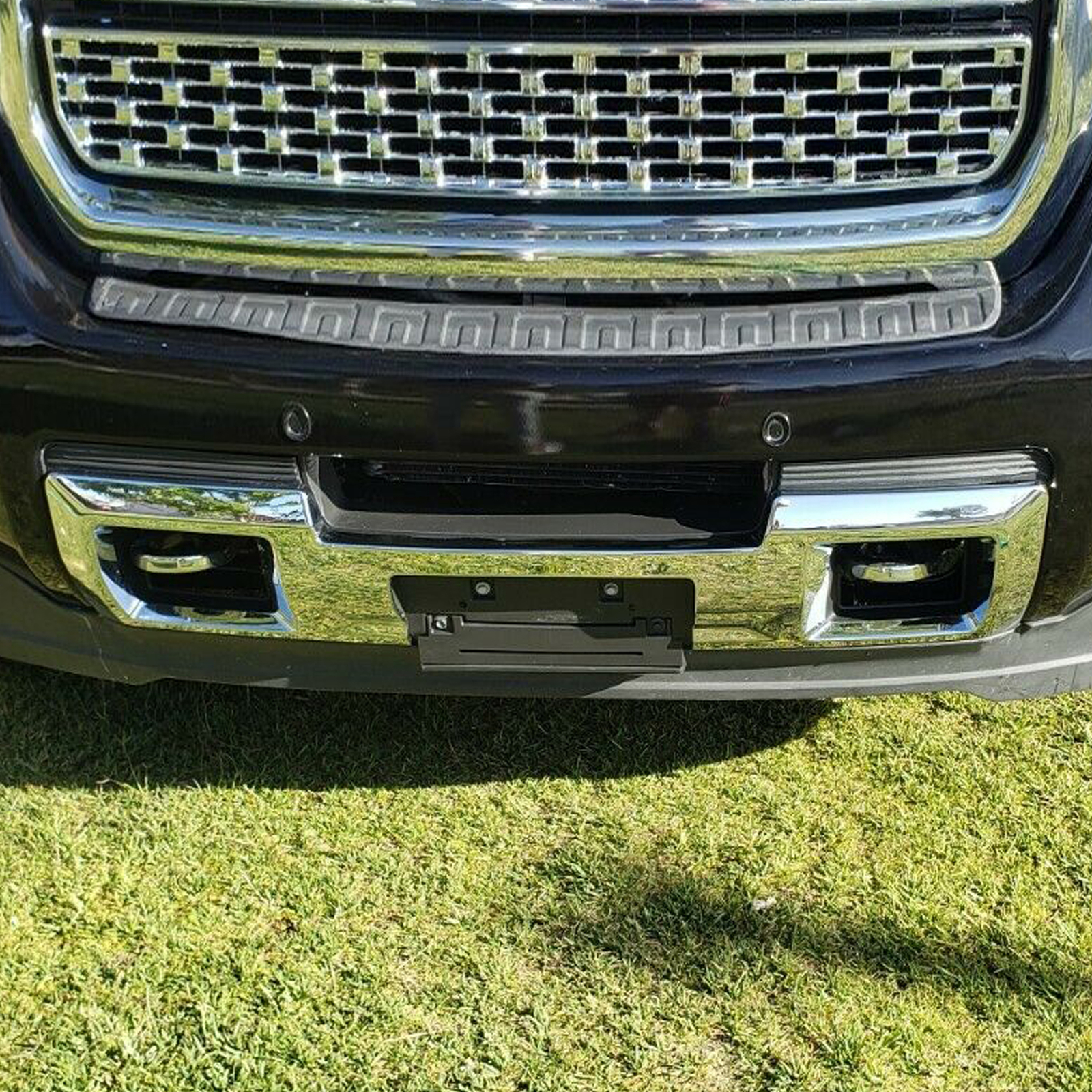 For GMC 2500/ 3500HD 15-19 Front Bumper Skid Plate Face Bar Replacement 23178964