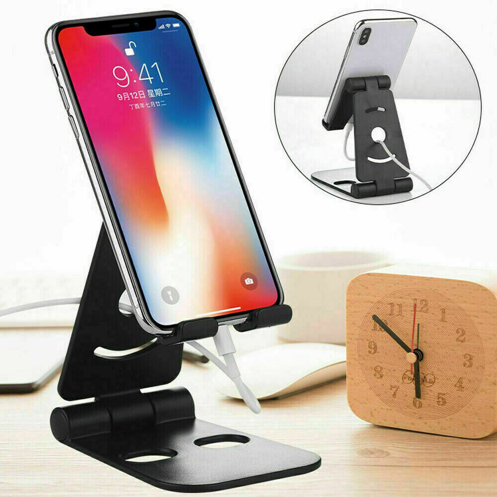 Adjustable Cell Phone Stand Desk Mount Holder Universal For iPhone 14 13 12 11